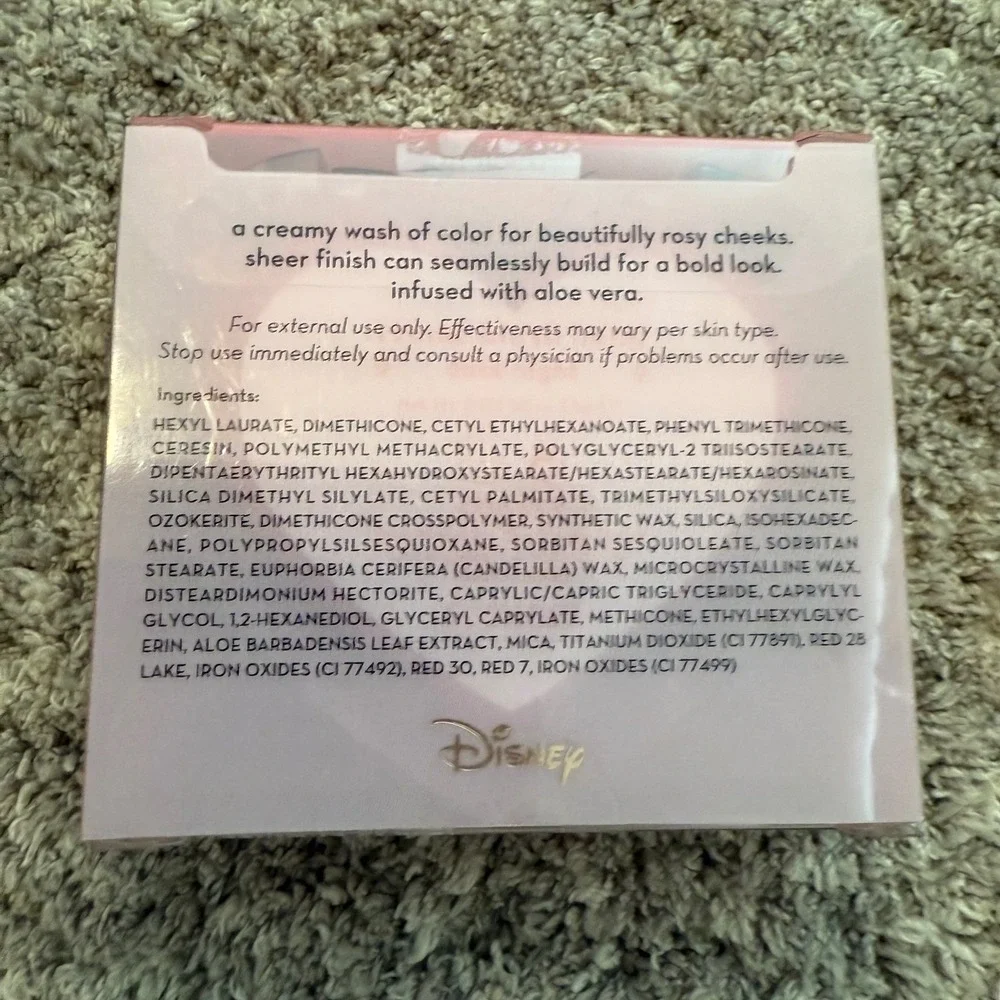 The Creme Shop Disney Minnie Mouse Creme Blush Balm Special Edition Pink MCB0019